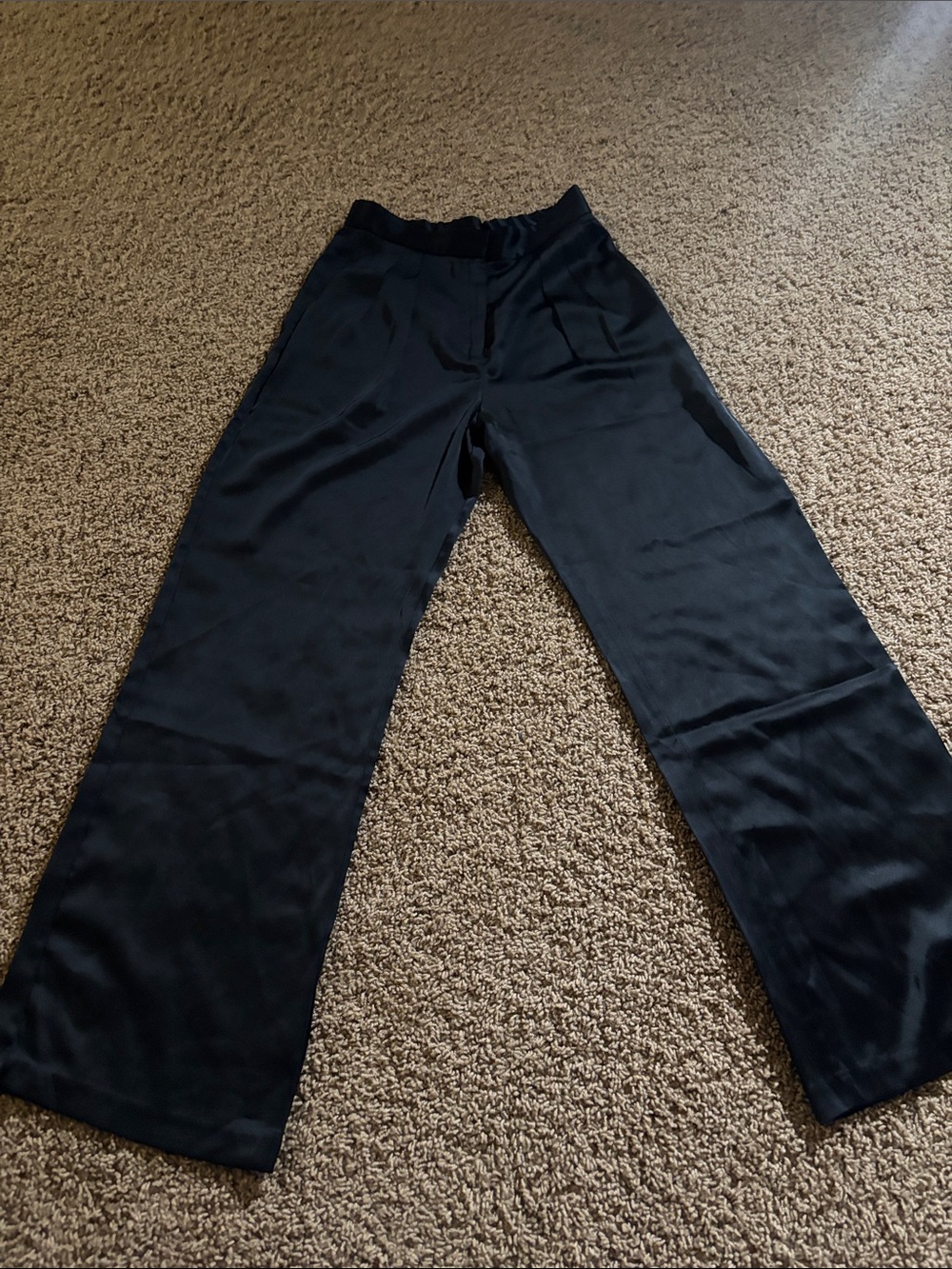 Abercrombie & Fitch Black Dress Pants - Wide Leg
